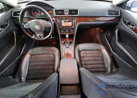 2012 Volkswagen Passat Sel from USA, damaged, VIN 1VWCM7A37CC044645